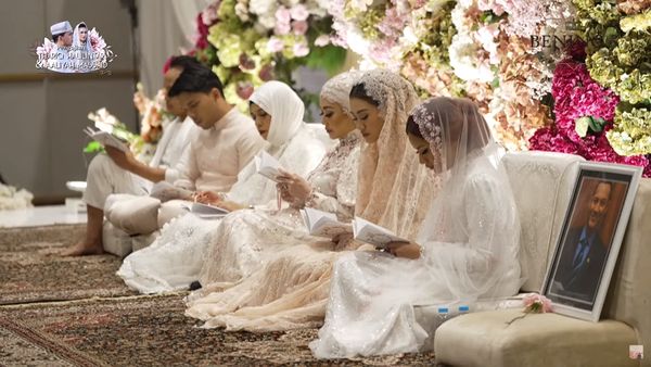 Momen Pengajian Thariq-Aaliyah Jelang Nikah, Adjie Massaid Tak Terlupakan