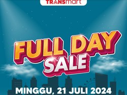Ada Diskon Jutaan Rupiah Alat Rumah Tangga di Full Day Sale Transmart Hari Ini