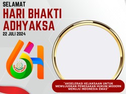 12 Link Twibbon Hari Bhakti Adhyaksa ke-64 Tahun 2024 dan Cara Pakainya