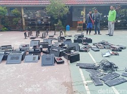 3 Ruangan SMP N 1 Palembang Terdampak Kebakaran Rumah Warga