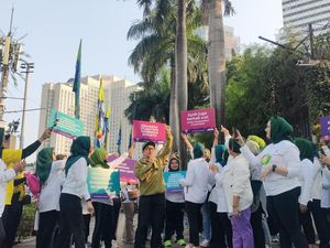 Cak Imin Kampanyekan UU Kesejahteraan Ibu dan Anak di CFD Jakarta