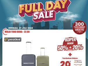 Beli Koper Baru di Transmart Full Day Sale Aja, Mumpung Lagi Murah Beli Koper Baru di Transmart Full Day Sale Aja, Mumpung Lagi Murah