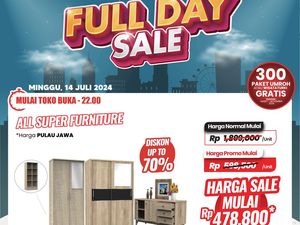 Jangan Lupa ke Transmart Full Day Sale, Lemari Diskon Jadi Rp 470 Ribuan Jangan Lupa ke Transmart Full Day Sale, Lemari Diskon Jadi Rp 470 Ribuan