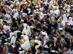 Momen Kepulangan Kloter Terakhir Jemaah Haji RI