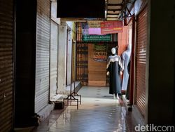 Pasar Kapasan Surabaya Kembali Sepi, Begini Kondisinya