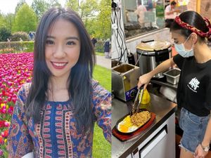 Pramugari Cantik Ini Ahli Profesi Jadi Penjual Makanan di Pujasera Pramugari Cantik Ini Ahli Profesi Jadi Penjual Makanan di Pujasera