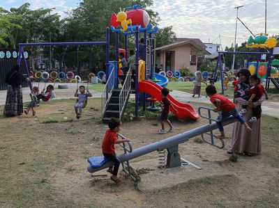 Asyiknya Bermain di RBRA Taman Sulthanah Safiatuddin Banda Aceh
