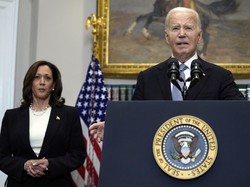 Biden Mundur dari Pilpres AS, Kini Dukung Kamala Harris Maju Lawan Trump