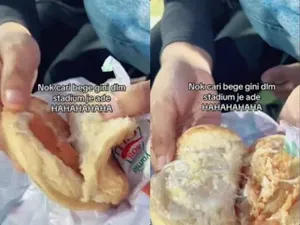 Kecewanya Netizen gegara Pesan Burger Kerempeng Kecewanya Netizen gegara Pesan Burger Kerempeng