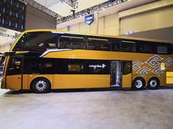 Bus Baru PO Garuda Mas Meluncur di GIIAS 2024, Sudah Punya Fitur ADAS