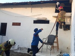 Gudang Berkas di Polsek Bekasi Selatan Kebakaran, Diduga Akibat Korsleting