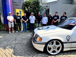 Bamsoet Apresiasi Gelaran Fun Rally Mercedes Benz W202 Club Indonesia