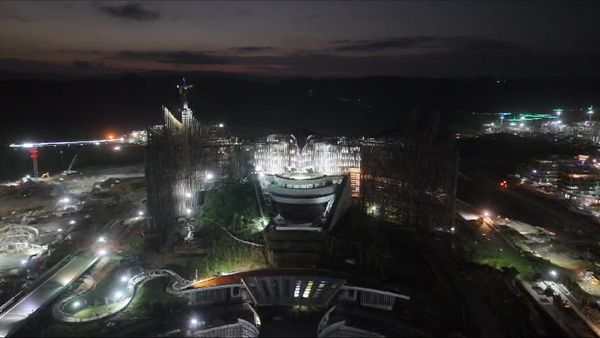 Detik-detik Kantor Presiden IKN Rampung