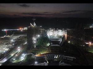 Detik-detik Kantor Presiden IKN Rampung