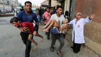 Kejam! Israel Kembali Serang RS Nasser, Anak-anak Ini Jadi Korban