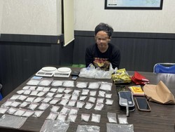 Kurir Sabu di Pangkalpinang Ditangkap, Polisi Buru Bandar