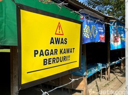 Aset Milik Pemkot Bandung Dipagari Kawat Berduri di Gedebage