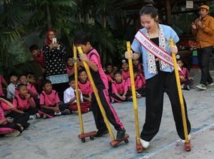 Permainan Tradisional Meriahkan Hari Anak di Surabaya