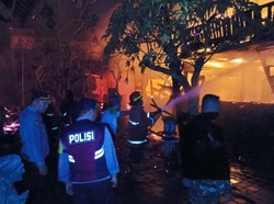 Dua Vila-Restoran di Padangbai Hangus Terbakar, Kerugian Capai Rp 5 Miliar