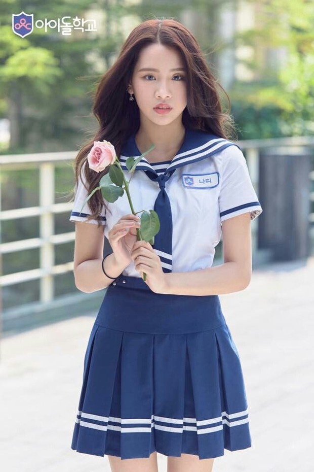 Potret Natty dalam survival show 'Idol School'/ Foto: allkpop.com Potret Natty dalam survival show 'Idol School'