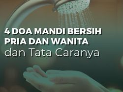 4 Doa Mandi Bersih Pria dan Wanita dan Tata Caranya