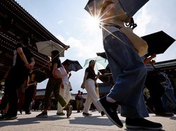 Panas Banget! Suhu di Jepang Tembus 41,6 Derajat Celsius