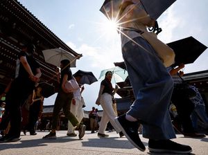 Panas Banget! Suhu di Jepang Tembus 41,6 Derajat Celsius Panas Banget! Suhu di Jepang Tembus 41,6 Derajat Celsius