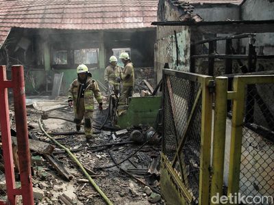 Kondisi Terkini SDN Pondok Bambu 01 Jaktim Usai Kebakaran