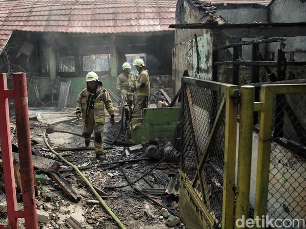 Kondisi Terkini SDN Pondok Bambu 01 Jaktim Usai Kebakaran