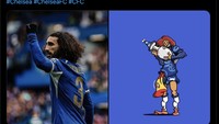 Ultah Cucurella dirayakan setelah dirinya juara Euro 2024 bersama timnas Spanyol. Foto: dok. Internet/X (Twitter)