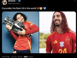 Momen ultah Cucurella pun memunculkan beragam penampakan sosoknya di lini masa, secara khusus terkait warna rambutnya. Foto: dok. Internet/X (Twitter)