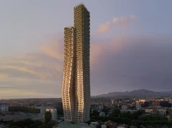 Unik! Gedung Ini Meliuk-liuk Bak Penari Balet