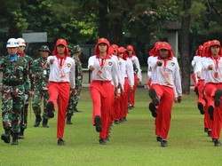 76 Capaska Digembleng Berlatih untuk Upacara HUT RI di IKN