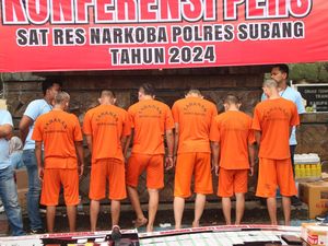 Para Pengedar Barang Haram di Jabar Disikat, Kini Berakhir di Bui