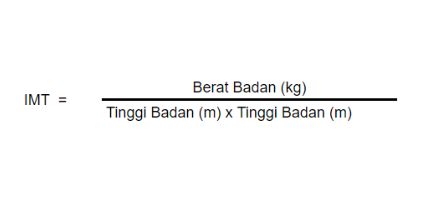Rumus Menghitung IMT