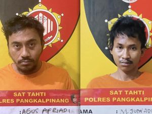 Komplotan Maling Rp 1 M di Pangkalpinang Diringkus Polisi, 2 Ditembak-1 Buron