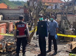 Labfor Polda Bali Selidiki Penyebab Kebakaran Vila dan Restoran di Padangbai