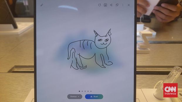 generate ai di fitur sketch to image