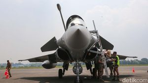 Melihat dari Dekat Jet Tempur Prancis Rafale di Lanud Halim