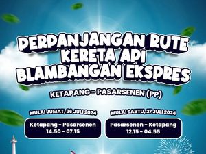 Kereta Blambangan Ekspres Diperpanjang hingga Stasiun Pasar Senen Kereta Blambangan Ekspres Diperpanjang hingga Stasiun Pasar Senen