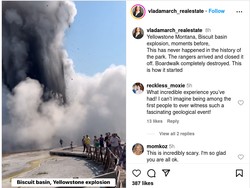 Seram Banget! Geyser Yellowstone Meletus, Wisatawan Lari Terbirit-birit