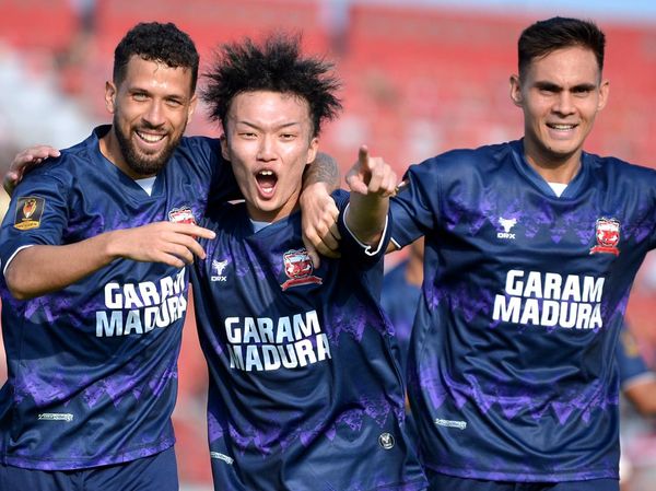 Madura United Menang Dramatis Atas Bali United