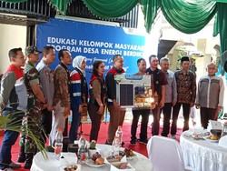 Desa Energi Berdikari Pertamina Resmikan PLTS Program Rumah Kreatif Tamiang