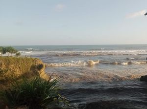 Kemunculan Cairan Hitam Misterius di Pantai Sukabumi Kemunculan Cairan Hitam Misterius di Pantai Sukabumi