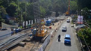 Progres Perbaikan Jalan Rusak Imbas Banjir Bandang di Lembah Anai