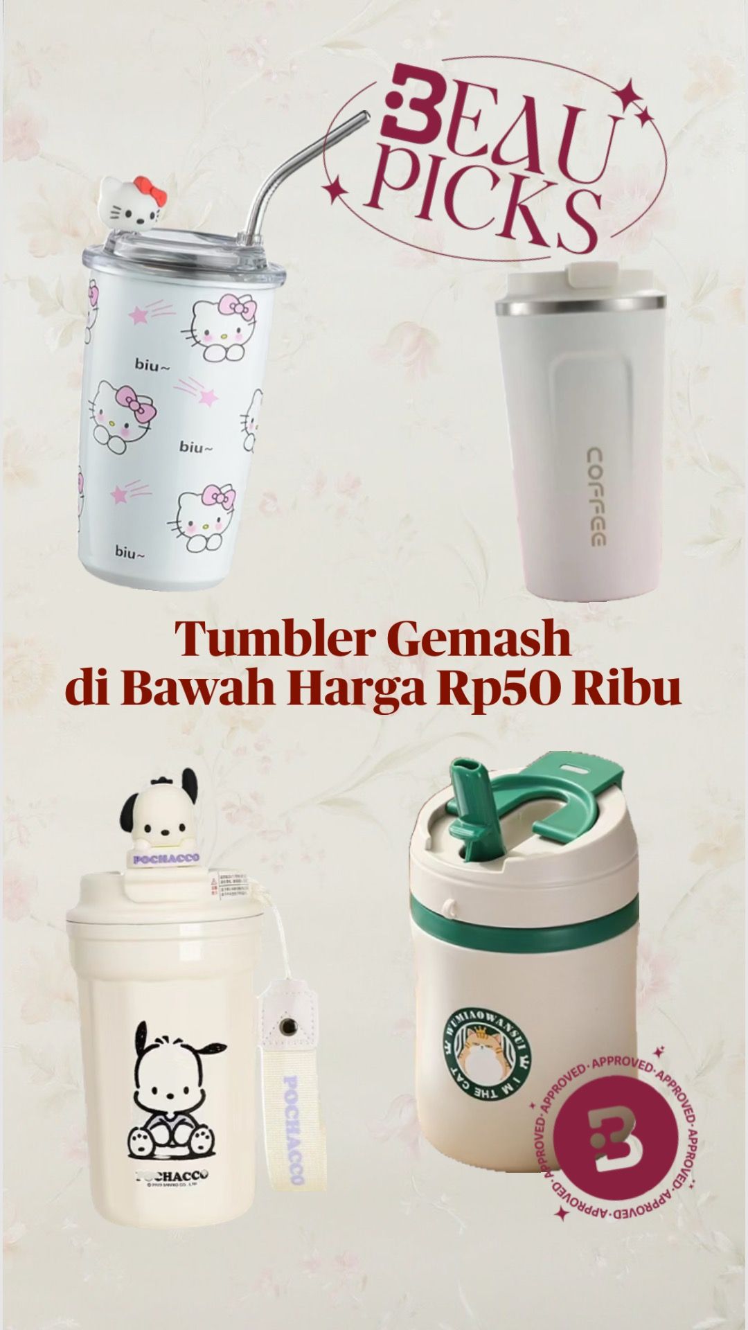 Rekomendasi tumbler gemash