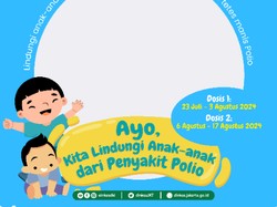 25 Twibbon PIN Polio 2024 Tahap 2: Link Download dan Cara Pakai