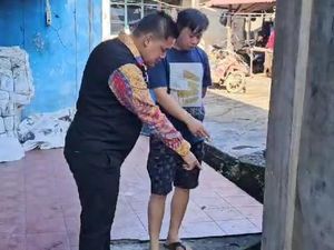 Pipa Industri Tahu Rumahan di Palembang Bocor, Limbah Cemari Sungai