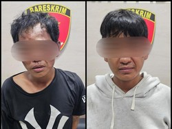 2 Bandit Asal Surabaya Ditangkap Usai Curi Motor di Gresik