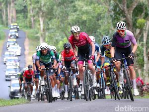 Potret Tanjakan Terberat di Tour de Banyuwangi Ijen Potret Tanjakan Terberat di Tour de Banyuwangi Ijen